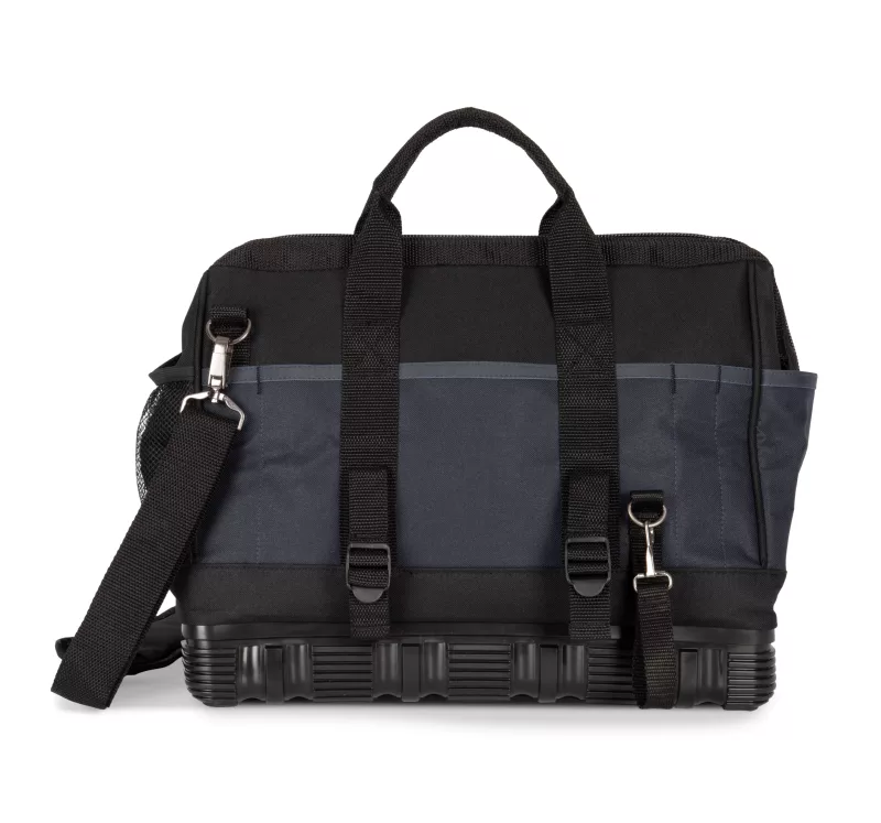 Sac à outils avec fond plastique, Black / Navy