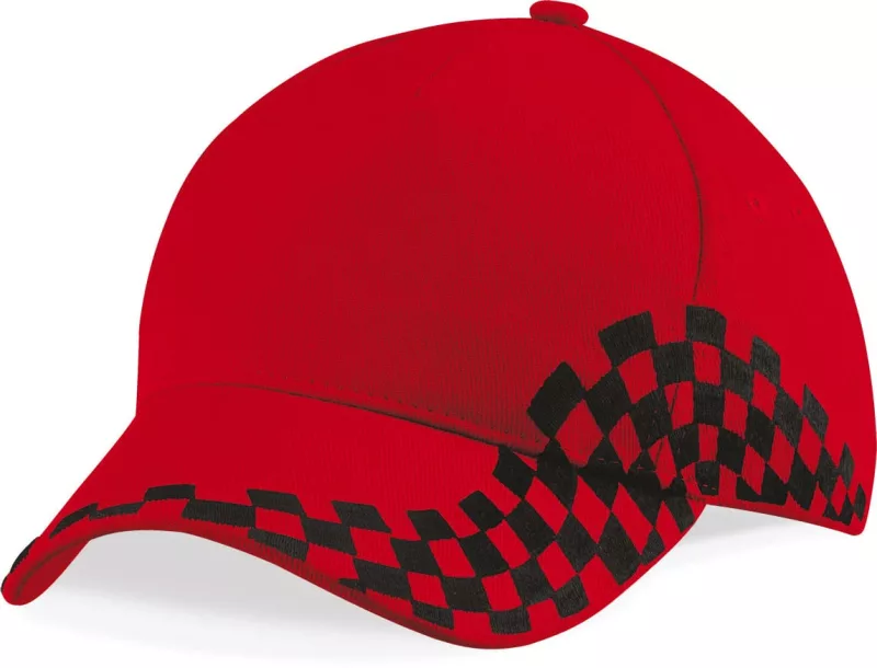 Grand Prix Cap, Black / Classic Red