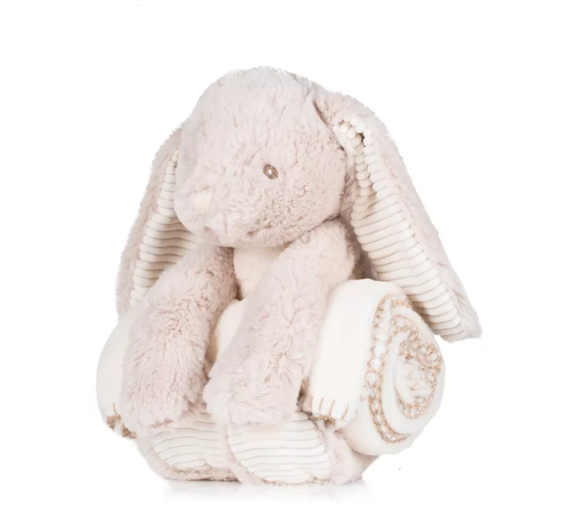 Rabbit Blanket, Cream